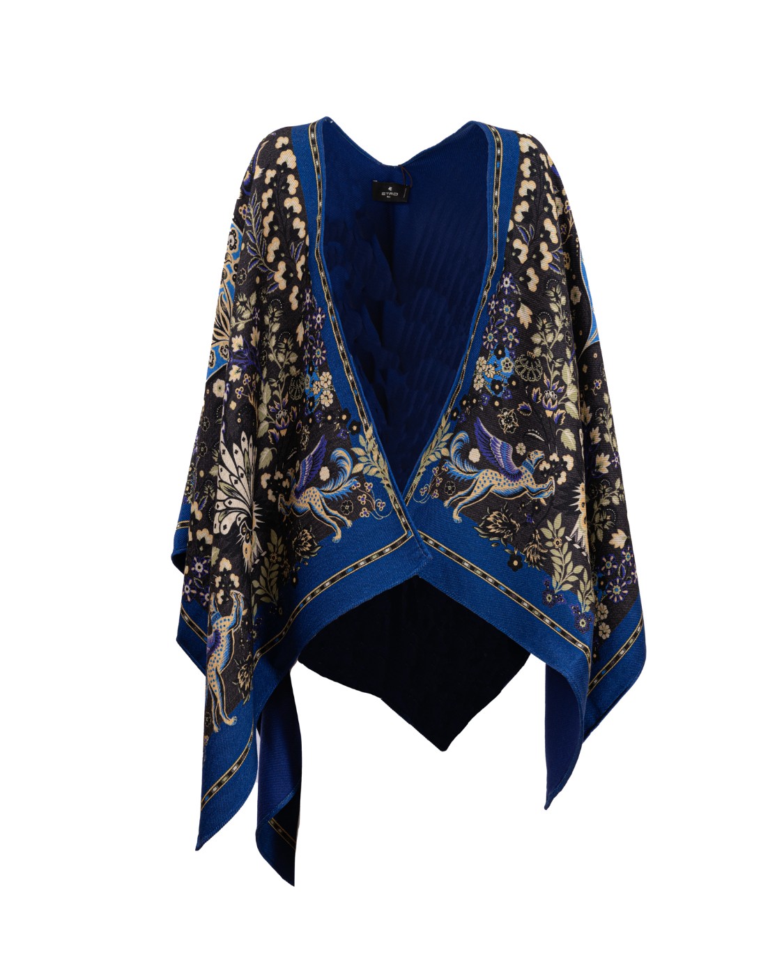 shop ETRO Saldi Mantella: Etro mantella in lana vergine stampata.
Stampa piazzata ramage floreale e animali mitologici.
Composizione: 76% lana vergine, 22% poliestere, 2% poliammide.
Fabbricato in Italia.. 17117 9519-0001 number 1490210